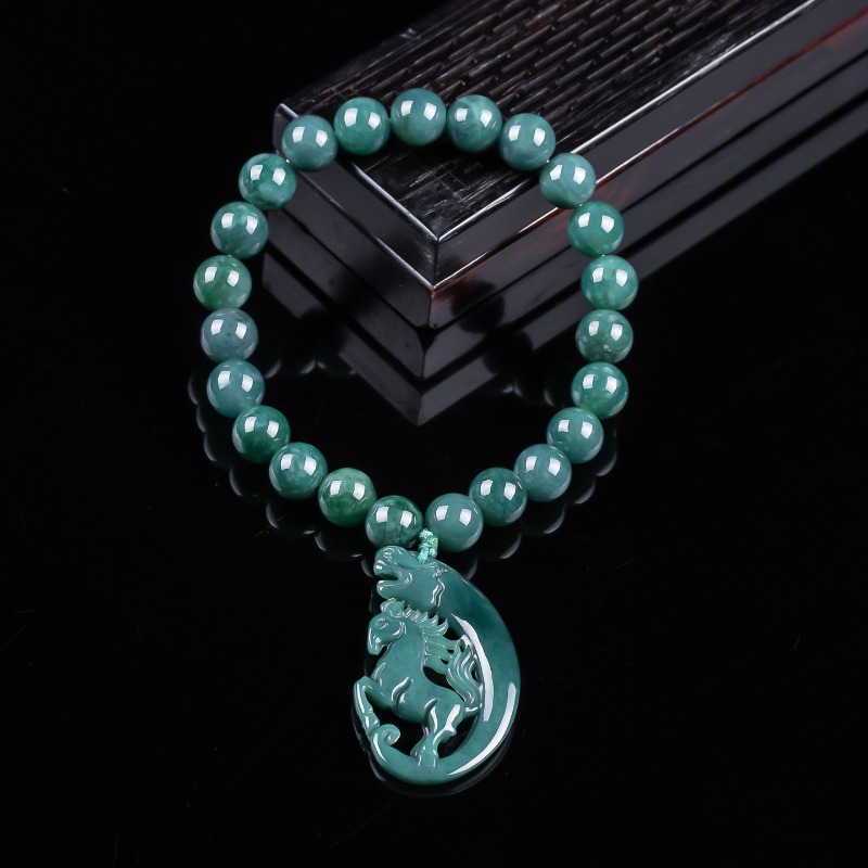 Luxury Gifts Jewelry & Watches Namfleg Mostar - Браслет ручной работы из натурального жадеита