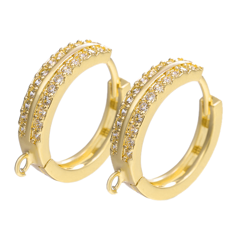 Hoop Earrings - Juya 2 4 шт./лот DIY 18