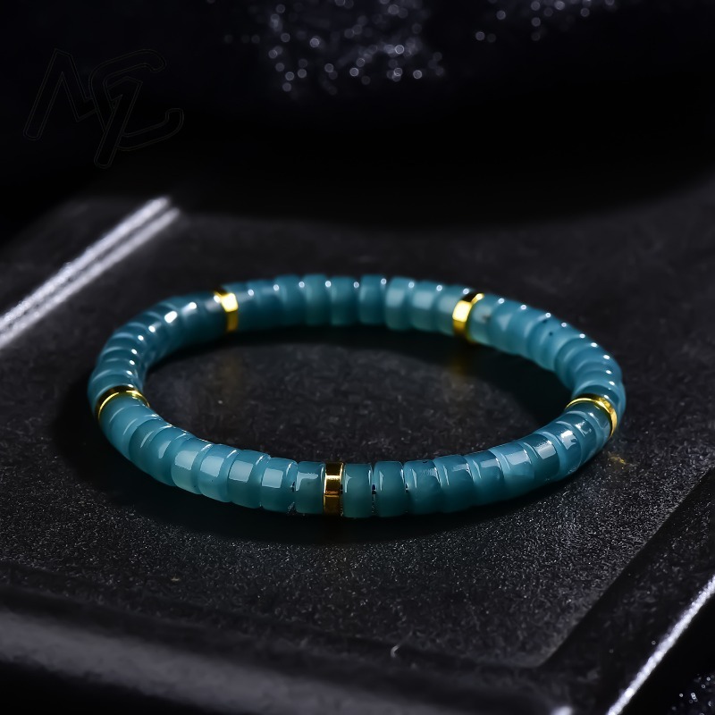 Jewelry & Watches Sp Z Oo Opinie - Браслет из натурального жадеита с бусинами-абакусами