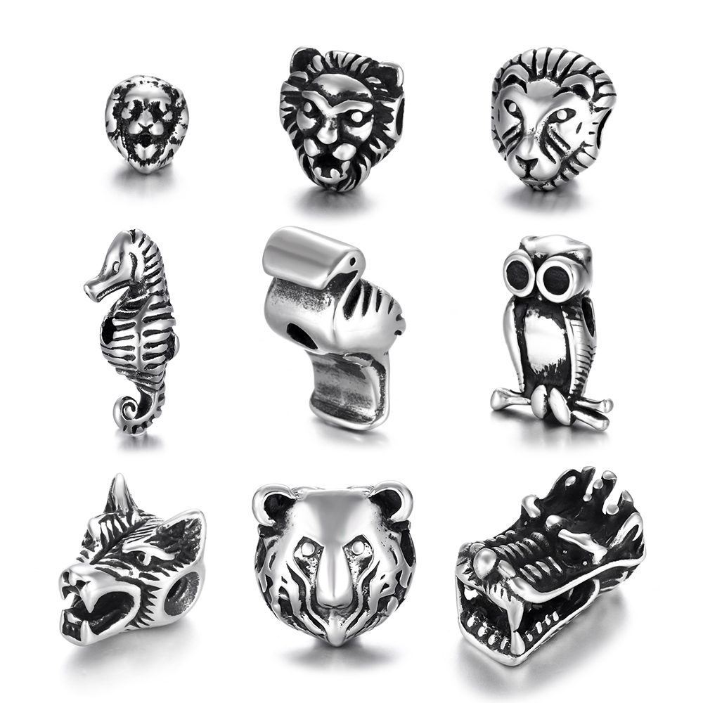 Wolf Jewelry & Watches Tampa - Нержавеющая сталь животное волк викинг воин
