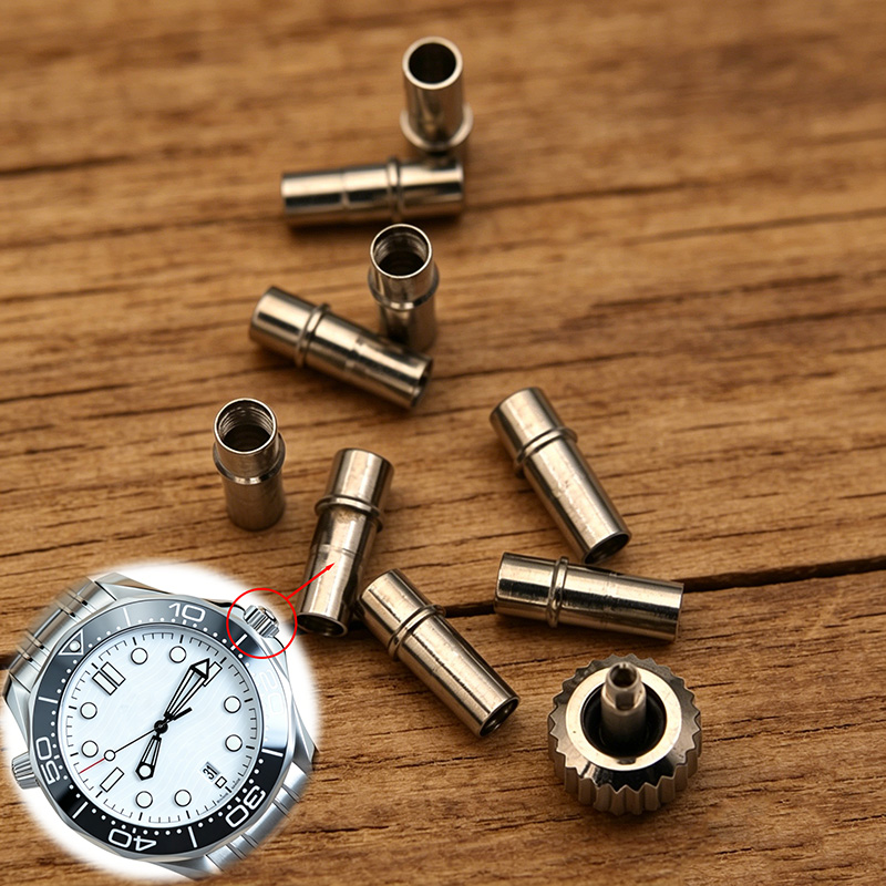 Omega Watch Seamaster - Коронка и трубка для коронки часов