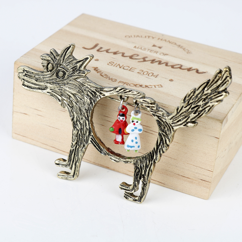 Wolf Jewelry & Watches Tampa - Винтажная брошь в виде волка и