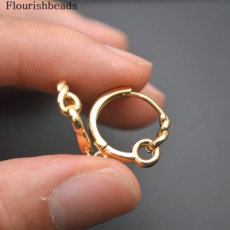 30 шт., витые круглые серьги-к – обзор и цена Hoop Earrings