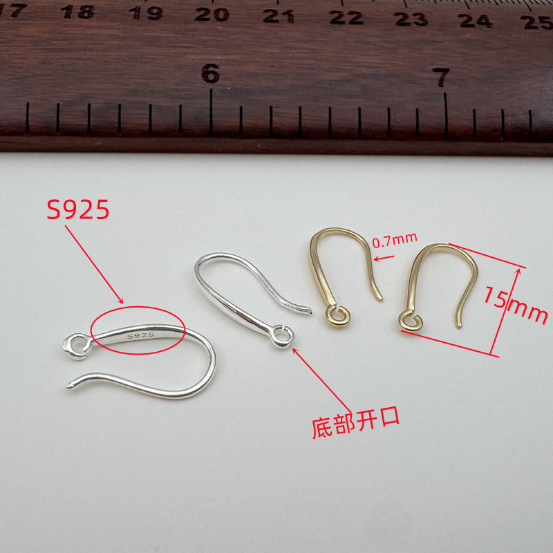 1 пара цельных серебряных (925 – обзор и цена Hoop Earrings