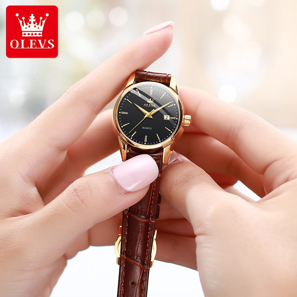 Часы OLEVS 6898, женские часы, – обзор и цена Leather Bracelet