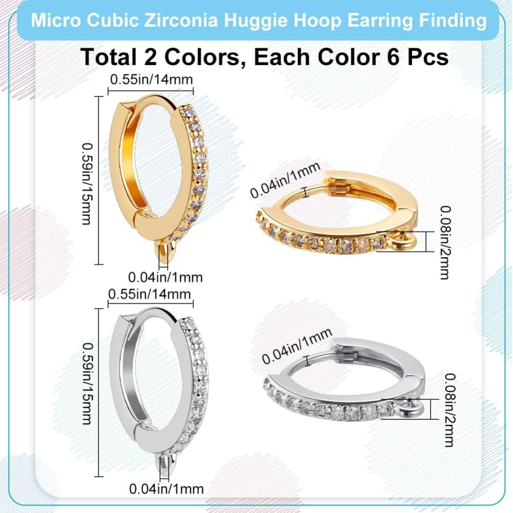 1 коробка, 12 шт., круглые крю – обзор и цена Hoop Earrings