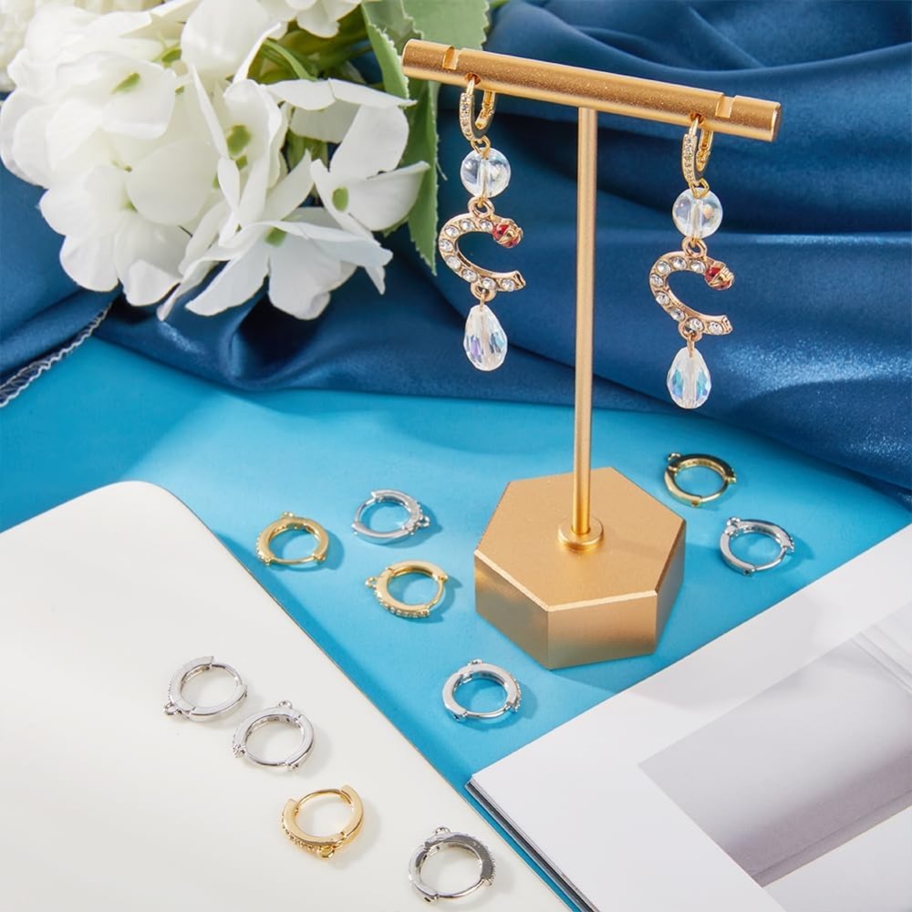 1 коробка, 12 шт., круглые крю – обзор и цена Hoop Earrings