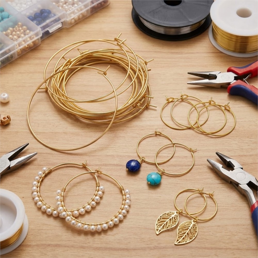50 шт. 316 нержавеющая сталь,  – обзор и цена Hoop Earrings