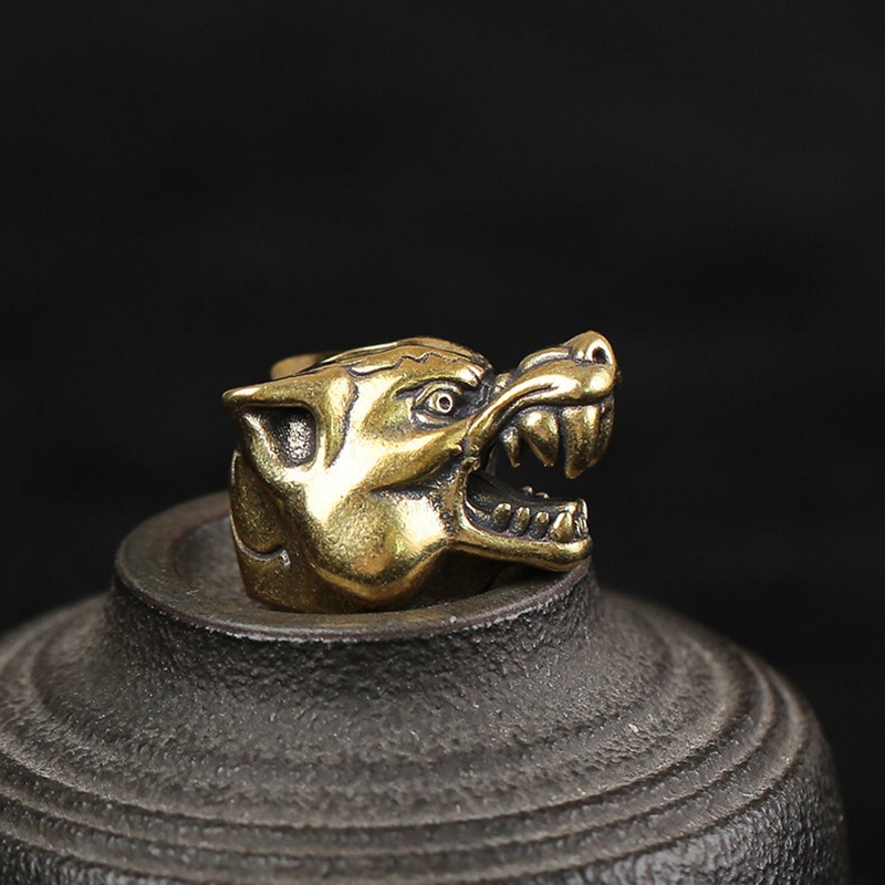 Скульптура головы волка воина  – обзор и цена Wolf Jewelry & Watches Tampa