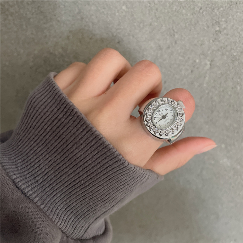 Модные часы-кольцо в стиле Ins – обзор и цена Unique Jewelry Watches