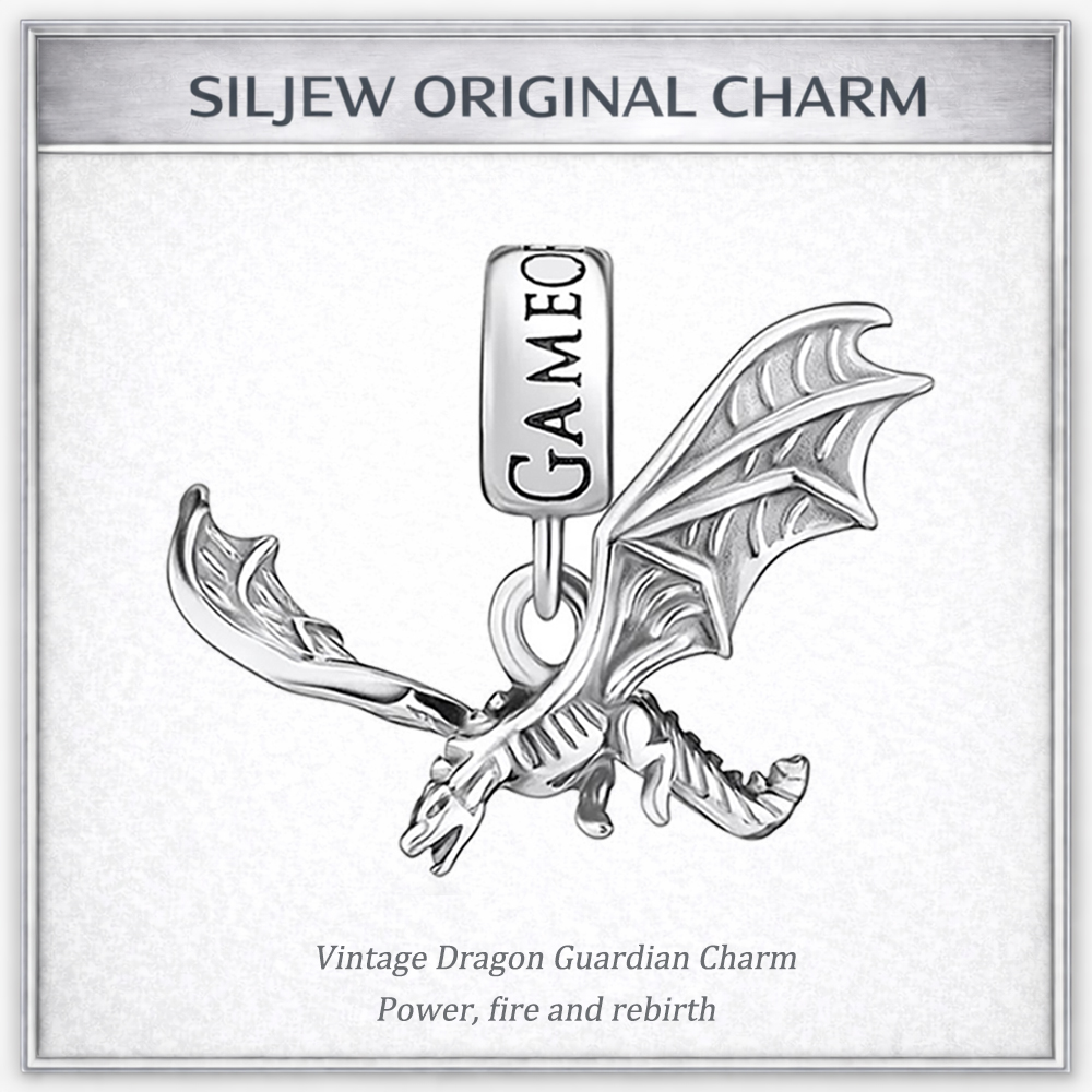 Винтажный шарм SilJew «Дракон, – обзор и цена Wolf Jewelry & Watches Tampa