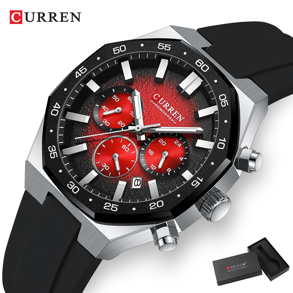 Мужские спортивные часы CURREN – обзор и цена Jewelry Watch