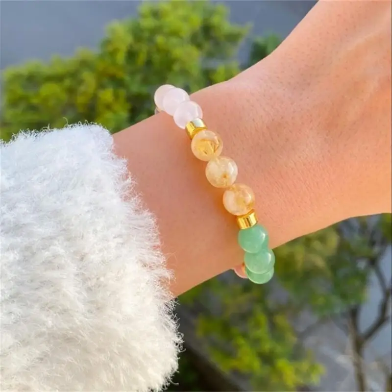 Браслет из натурального аметис – обзор и цена Rose Gold Bracelet