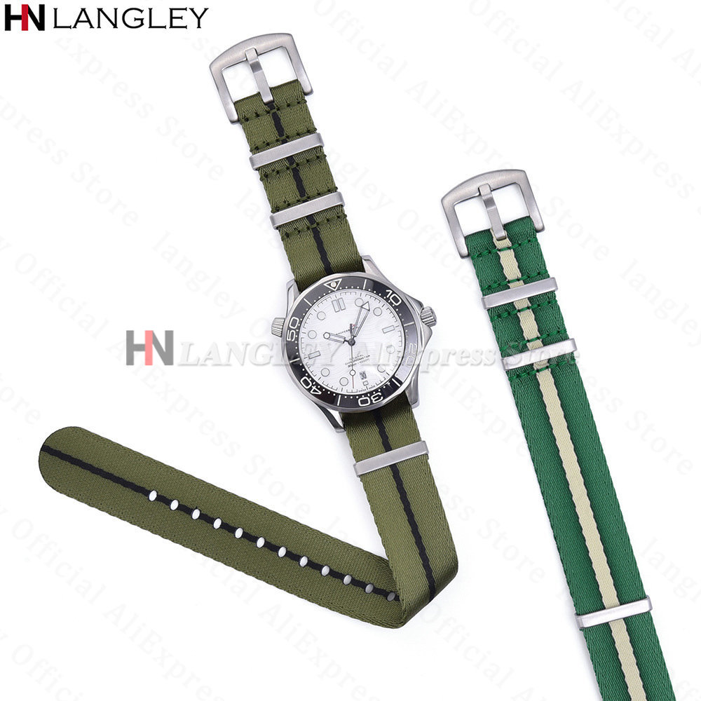 Нейлоновый ремешок 18 мм, 20 м – обзор и цена Omega Watch Seamaster