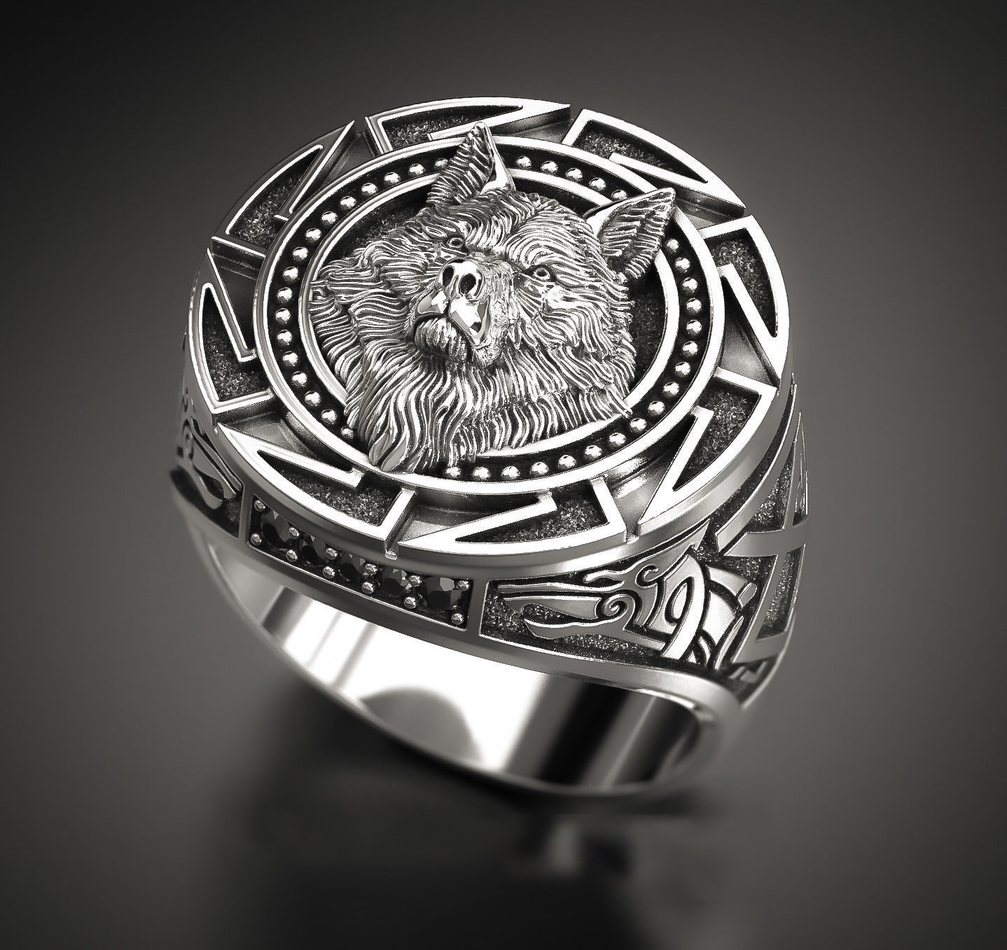 Кольцо из тайского серебра 925 – обзор и цена Wolf Jewelry & Watches Tampa